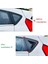 Araba Arka Cam Panjurları Panjurlar Perdeler Kapak Trimi Ford Fiesta Mk7 7.5 2008-2017 Araba Aksesuarları Karbon Fiber (Yurt Dışından) 2