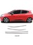 Renault Clio 4 Uyumlu 2012-2018 Krom Cam Çıtası 8 Parça Paslanmaz Çelik 2