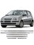 Hyundai Getz Uyumlu 2002-2011 Krom Cam Çıtası 6 Parça Paslanmaz Çelik 2