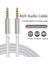A-7 3.5mm Jack 1mt, Kumaş Kaplama, Aux Ses Kablosu 2