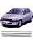 Dacia Logan Uyumlu 2005-2013 Krom Cam Çıtası 4 Parça Paslanmaz Çelik 2