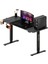 Adore Gaming Elevator- x Yükseklik Ayarlı Oyuncu Masası - Siyah 160 x 72-117 x 75 cm 2