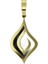 8 Ayar Altın Kolye Ucu Ateş Alevi GM6898 0.5 gr 2