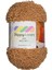 Happy Loopy Yarn - 100g / 100m | %100 Polyester Buklet Örgü İpi - Açık Kahverengi 1