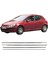 Peugeot 307 Uyumlu 2001-2008 Krom Cam Çıtası 4 Parça Paslanmaz Çelik 2