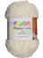 Happy Loopy Yarn - 100g / 100m | %100 Polyester Buklet Örgü İpi - Beyaz 1