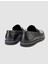 %100 Hakiki Deri Siyah Erkek Loafer 8