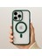 Iphone 15 Pro Max Uyumlu Kılıf Magsafe ve Şeffaf Lens Koruyuculu 6