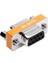 Null Modem Db9 9 Pin Dişi -Dişi Seri Port Mini Null Modem RS232 Adaptörü 2