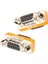 Null Modem Db9 9 Pin Dişi -Dişi Seri Port Mini Null Modem RS232 Adaptörü 3