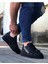 J027 Bağcıklı No Limits Yazılı Ortopedik Taban Erkek Sneaker Günlük Ayakkabı St Siyah 2