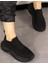 Kuum London K112709 Kadın Yüksek Taban Bağcıksız Sneaker Spor Ayakkabı 2