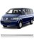 Volkswagen Transporter T5 Uyumlu 2003-2014 Krom Cam Çıtası 2 Parça Paslanmaz Çelik 2
