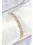 Pirinç Greg Model Zirkon Taşlı Gold Renk Vip Seri Kadın Bileklik - Modern Stil 1