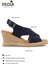 Dolgu Topuk Espadril Sandalet DG6040 2