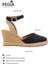 Dolgu Topuk Espadril Sandalet DG6038 2