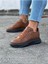 J501 Bağcıklı Ortopedik Taban Erkek Sneaker Günlük Ayakkabı St Taba 1