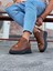 J501 Bağcıklı Ortopedik Taban Erkek Sneaker Günlük Ayakkabı St Taba 2