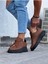 J501 Bağcıklı Ortopedik Taban Erkek Sneaker Günlük Ayakkabı St Taba 3