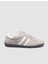 %100 Hakiki Deri Gri Bağcıklı Kadın Sneaker 1
