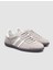 %100 Hakiki Deri Gri Bağcıklı Kadın Sneaker 2