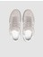 %100 Hakiki Deri Gri Bağcıklı Kadın Sneaker 4