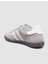 %100 Hakiki Deri Gri Bağcıklı Kadın Sneaker 5