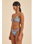 Hawaii Mavi Balensiz Üçgen Bralet Bikini Üst 3