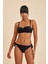 Bali Siyah Balenli Dolgulu Straplez Push-Up Bikini Üst 4