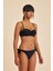 Bali Siyah Balenli Dolgulu Straplez Push-Up Bikini Üst 5