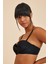Bali Siyah Balenli Dolgulu Straplez Push-Up Bikini Üst 4