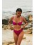 Olympos Mor Straplez Çıkarılabilir Pedli Bikini Üst 3