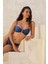 Olympos Petrol Mavisi Straplez Çıkarılabilir Pedli Bikini Üst 1