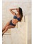 Olympos Petrol Mavisi Straplez Çıkarılabilir Pedli Bikini Üst 3