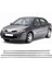 Renault Megane 2 Sd Uyumlu 2004-2010 Krom Cam Çıtası 4 Parça Paslanmaz Çelik 2