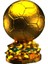 Flexıs We Make It Possıble For You Fıfa Ballon D'or Maketi Gold Kaplama 25 cm Kaliteli 3