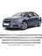 Chevrolet Cruze Uyumlu 2009-2016 Krom Cam Çıtası 6 Parça Paslanmaz Çelik 2
