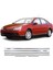 Citroen C5 Uyumlu 2005-2008 Krom Cam Çıtası 6 Parça Paslanmaz Çelik 2