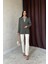 Haki Blazer Ceket 2