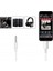 A-12 3.5mm To Lightning Aux Audio Ses Kablosu 2