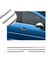 Peugeot 207 Uyumlu Krom Cam Çıtası 4 Parça Paslanmaz Çelik 1