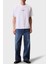 Pamuklu Relaxed Fit Bisiklet Yaka Logolu T Shirt LV04RC851GYAA Erkek T Shirt LV04RC851G Yaa 2