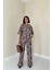 Leopar T-Shirt ve Pantolon Takım 1