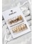 Pirinç Karışık Halka Model Gold Renk 6 Çift Kadın Küpe Set - Şık Tasarım 1