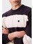 Çizgili Relaxed Fit Bisiklet Yaka Kazak LV04RC304GCHW Erkek Kazak LV04RC304G Chw 5