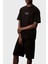 Pamuklu Relaxed Fit Bisiklet Yaka Logolu T Shirt LV04RC851GUB1 Erkek T Shirt LV04RC851G Ub1 1