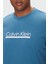 Pamuklu Regular Fit Bisiklet Yaka Logolu T Shirt LV04RC852GCCY Erkek T Shirt LV04RC852G Ccy 4