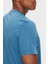 Pamuklu Regular Fit Bisiklet Yaka Logolu T Shirt LV04RC852GCCY Erkek T Shirt LV04RC852G Ccy 5
