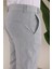 Erkek Slim Fit Likralı Bilek Boy Dilli Kumaş Pantolon 4