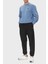 Pamuklu Regular Fit Lastikli Bel Ribanalı Paça Jogger Pantolon LV04RC279GUB1 Erkek Pantolon LV04RC279G Ub1 2